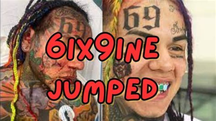 
6ix9ine Jumped Video Displays The Beating Of His Life 