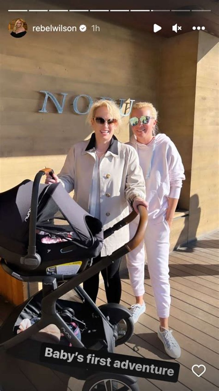 
Actress Rebel Wilson Partner Ramona Agruma And Baby Royce Lillian In Family 