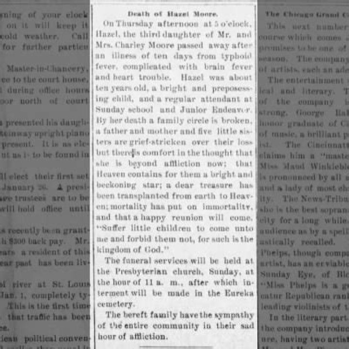 Hazel Moore Obituary, What was Hazel Moore Cause of Death?