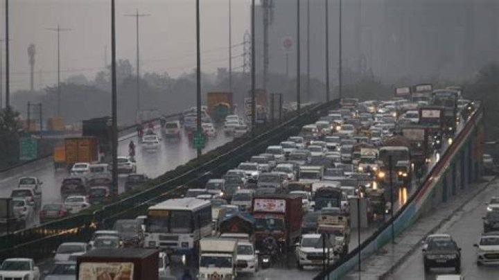 
Massive traffic jams across Delhi after overnight rain 