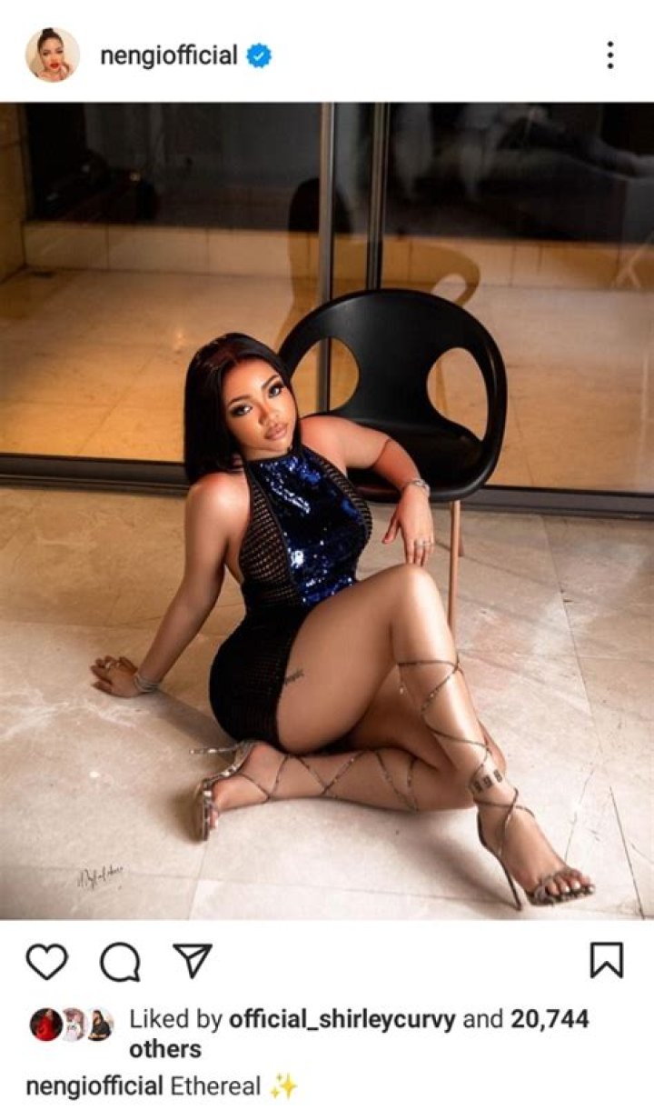 
Reactions As Nengi Shares New Pictures Online 