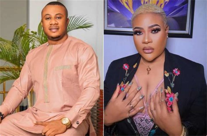 
‘She’s always embarrassing herself’ – Netizens drag Nkechi Blessing for saying she dumped Opeyemi Falegan to date 27 yr old boy 