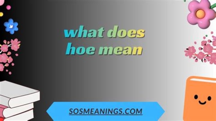 What Does Hoe Mean On TikTok? Hoe Meaning in Text, Urban Dictionary And All İnformation