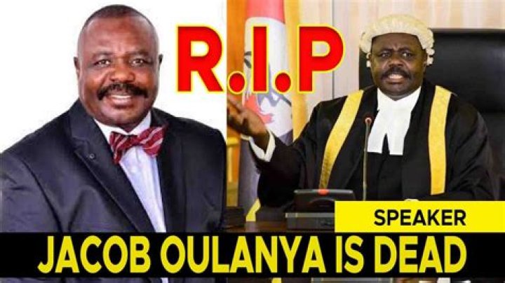 
Who Was Jacob Olanya? Speaker Of Uganda Parliament Died In The US, Here Is What Happened To Him 